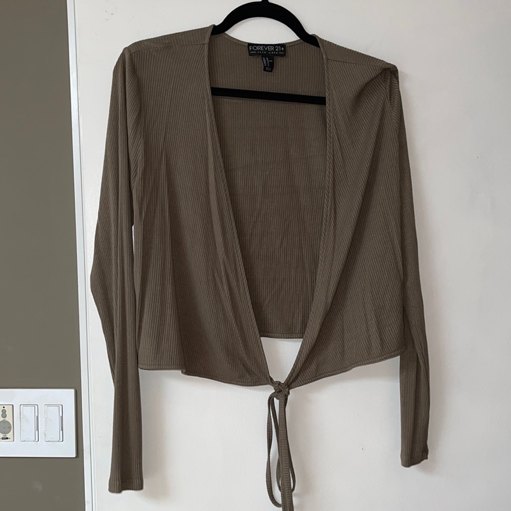 Wrap tie shirt